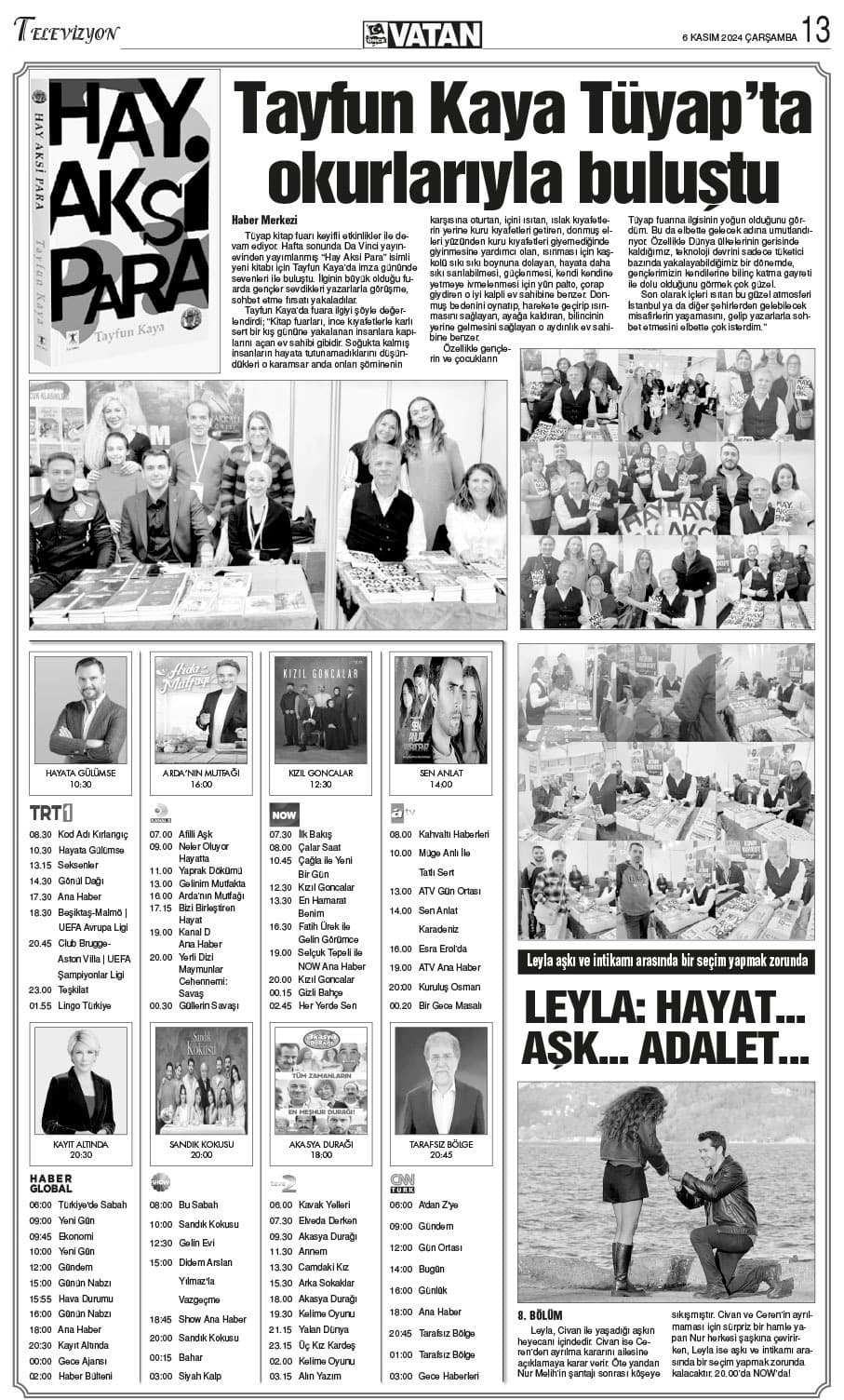 Vatan Gazetesi Hay Aksi Para