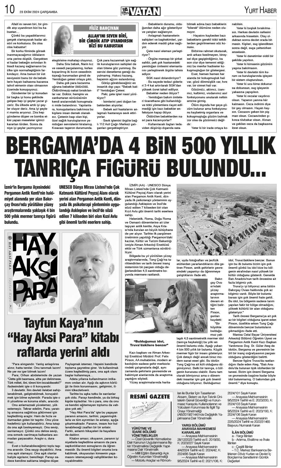 Vatan Gazetesi Hay Aksi Para